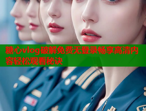 糖心vlog破解免费无登录畅享高清内容轻松观看秘诀